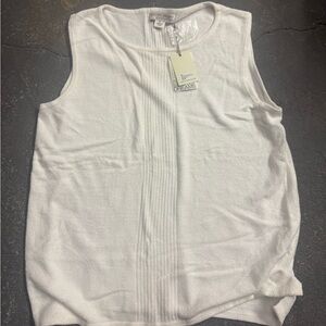 Barefoot Dreams Sleeveless Boatneck Tee